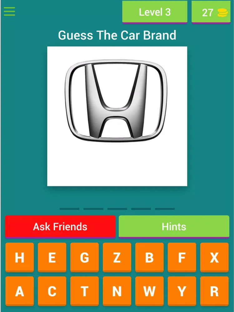 Guess The Car Logo Quiz Screenshots