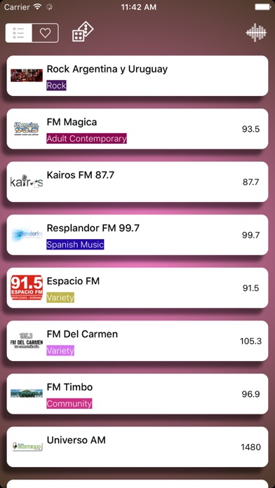 Radio Uruguay - Uruguay Radio Live Player Screenshots