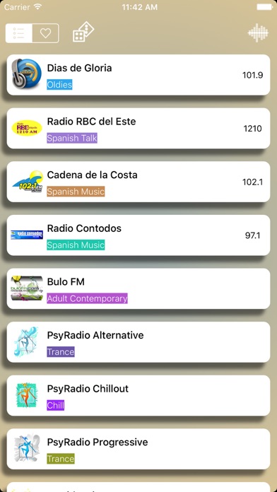 Radio Uruguay - Uruguay Radio Live Player Screenshots