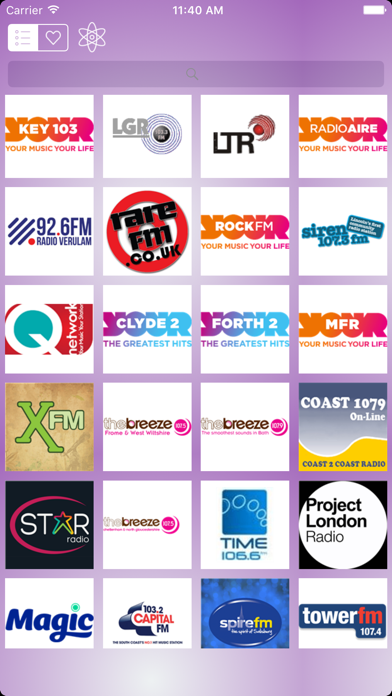 Radio - Listen Music - British Radios FM Screenshots