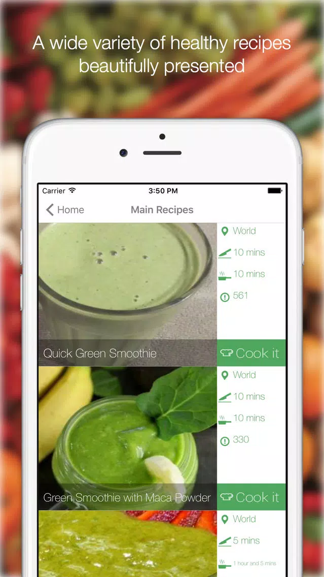 Green Smoothie Recipes - Find All Delicious Recipes应用截图