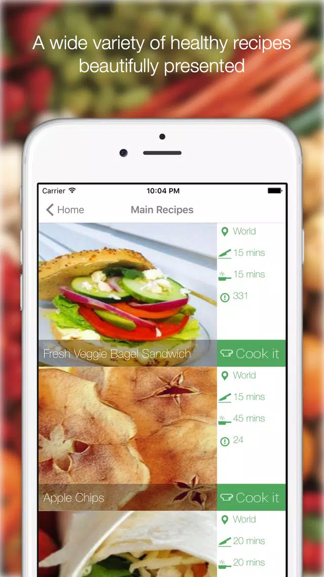 Meal Recipes - Find All The Delicious Recpies - Sandwich and Health Meal Recipes Screenshots