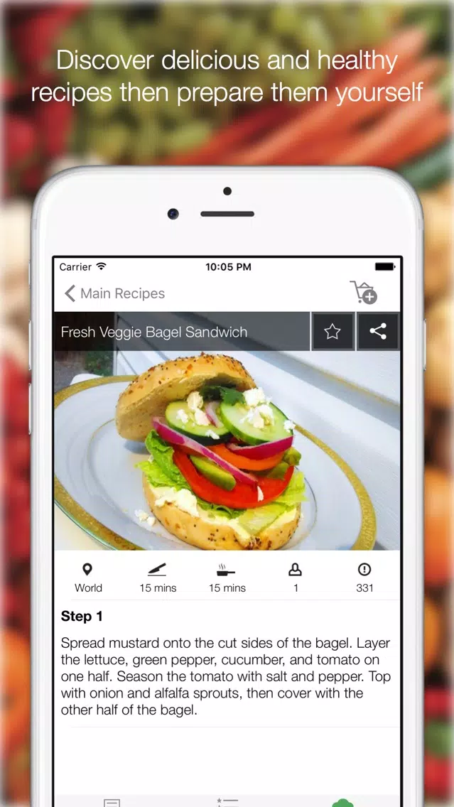 Meal Recipes - Find All The Delicious Recpies - Sandwich and Health Meal Recipes Screenshots