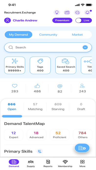 Recruitment.Exchange سکرین شاٹس