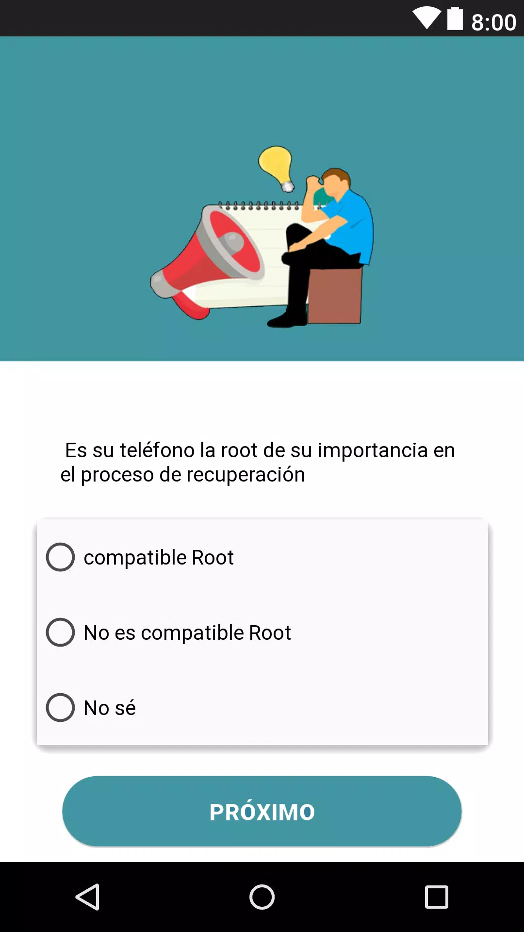 recuperar mi cuenta Screenshots
