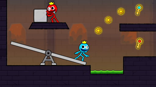 Red and Blue Stickman 2024 Screenshots