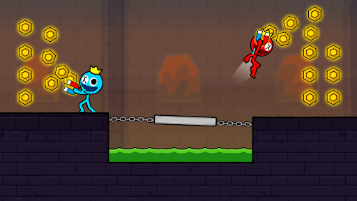 Red and Blue Stickman 2024 Screenshots