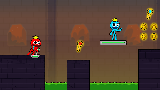 Red and Blue Stickman 2024 Screenshots