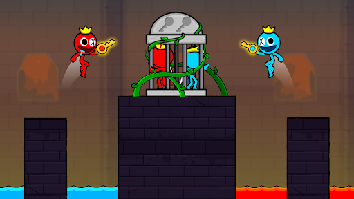 Red and Blue Stickman 2024 Screenshots