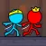 Red and Blue Stick: Animation