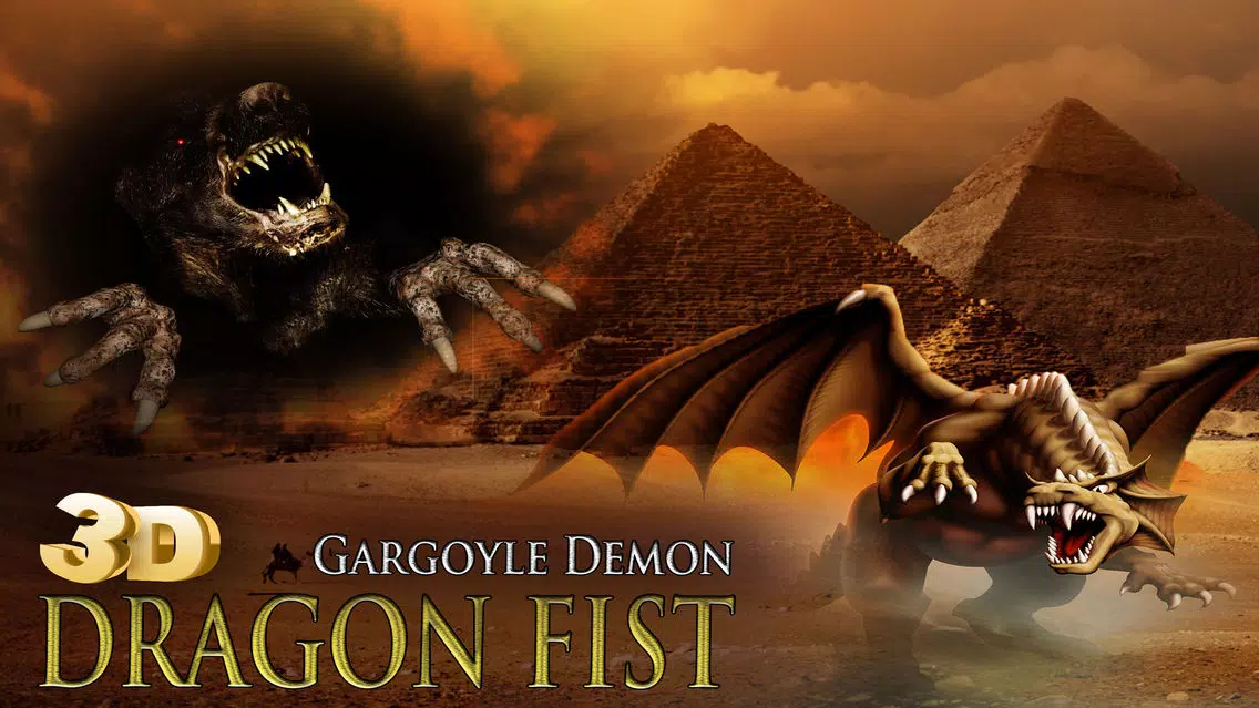 Screenshot di Dragon Fist Gargoyle Demon 3D - Epic Egypt Air Pyramid avenge