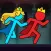 Red and Blue Stickman