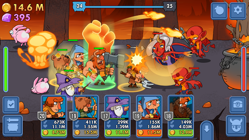 Semi Heroes: Idle & Clicker Ad Screenshots