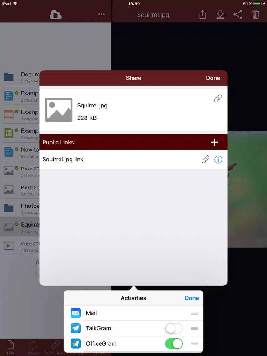 BoxFiles store & share files iPad Screenshots