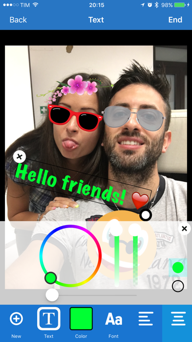 Stickers Photo Screenshots