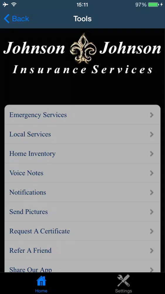 Johnson & Johnson Insurance Screenshots
