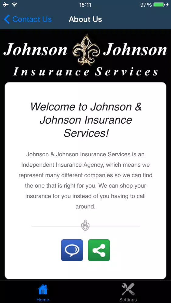 Johnson & Johnson Insurance Screenshots