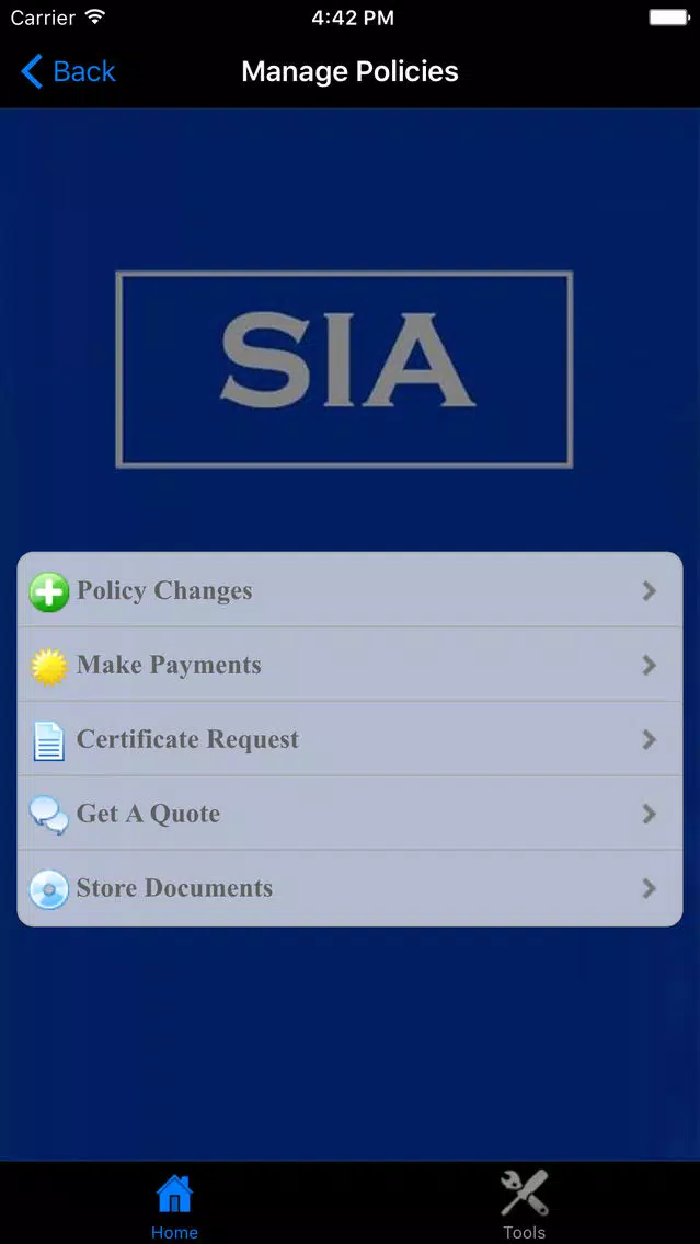 Saunders Insurance Agency Screenshots