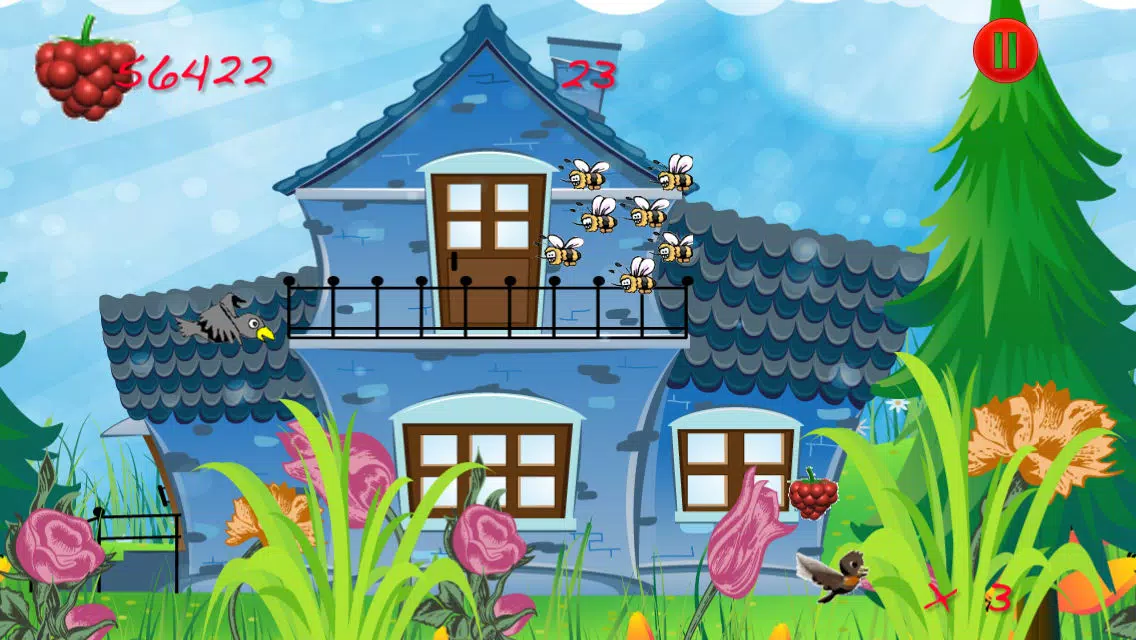 تصاویر The Birds vs Bees game - Crazy Bee Invasion Games Lite