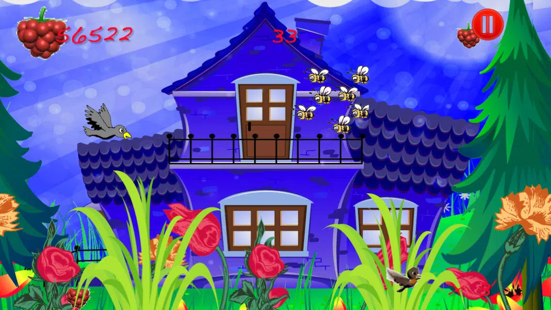 تصاویر The Birds vs Bees game - Crazy Bee Invasion Games Lite