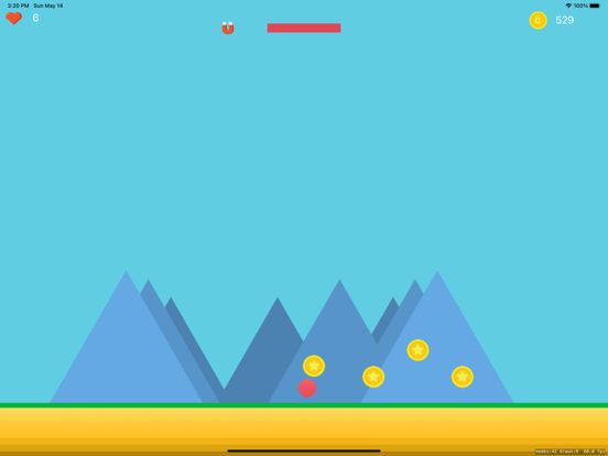 Zrzuty ekranu Red Jump iPad 