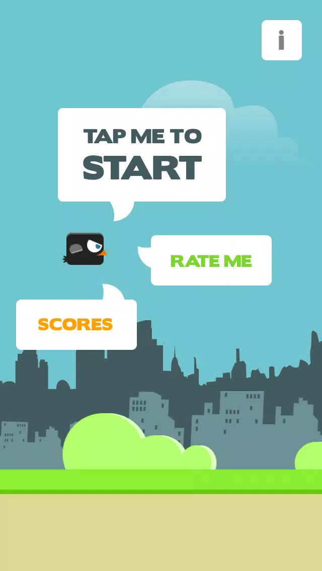Ảnh chụp màn hình của Jumpy Crow - The Hardest Flappy Game Ever
