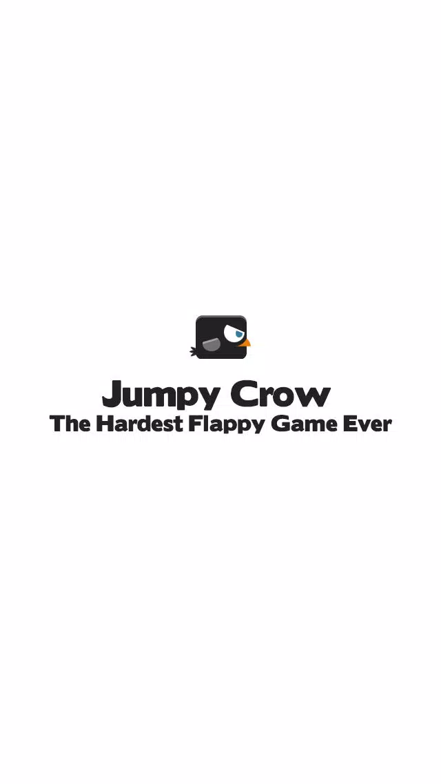 Ảnh chụp màn hình của Jumpy Crow - The Hardest Flappy Game Ever