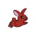 Red Rabbit Sticker Pack