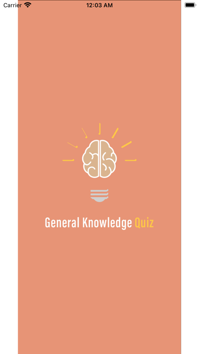 Capturas de tela do Genius GK Quiz Application