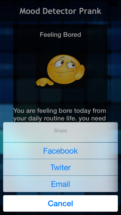 Mood Detector Prank Screenshots