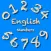English Numbers 1-2-3