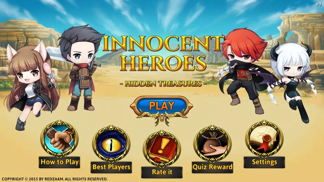 Ảnh chụp màn hình của Innocent Heroes RPG