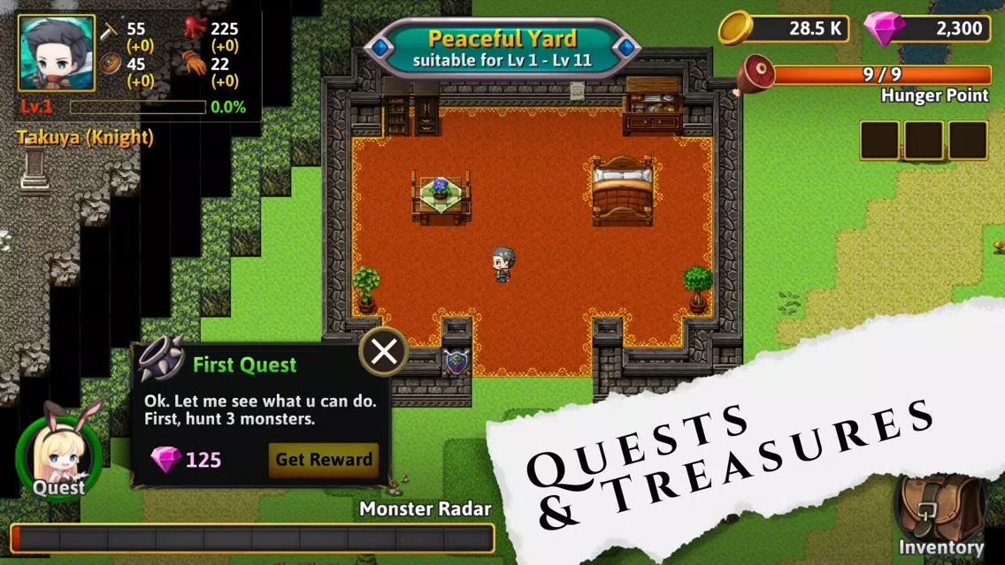 Ảnh chụp màn hình của Innocent Heroes RPG