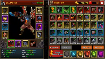 Captures d'écran de Death Dungeon : Demon Hunter
