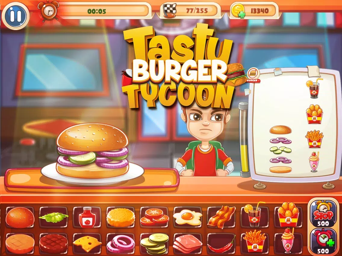Tasty Burger Tycoon! iPad  Screenshots