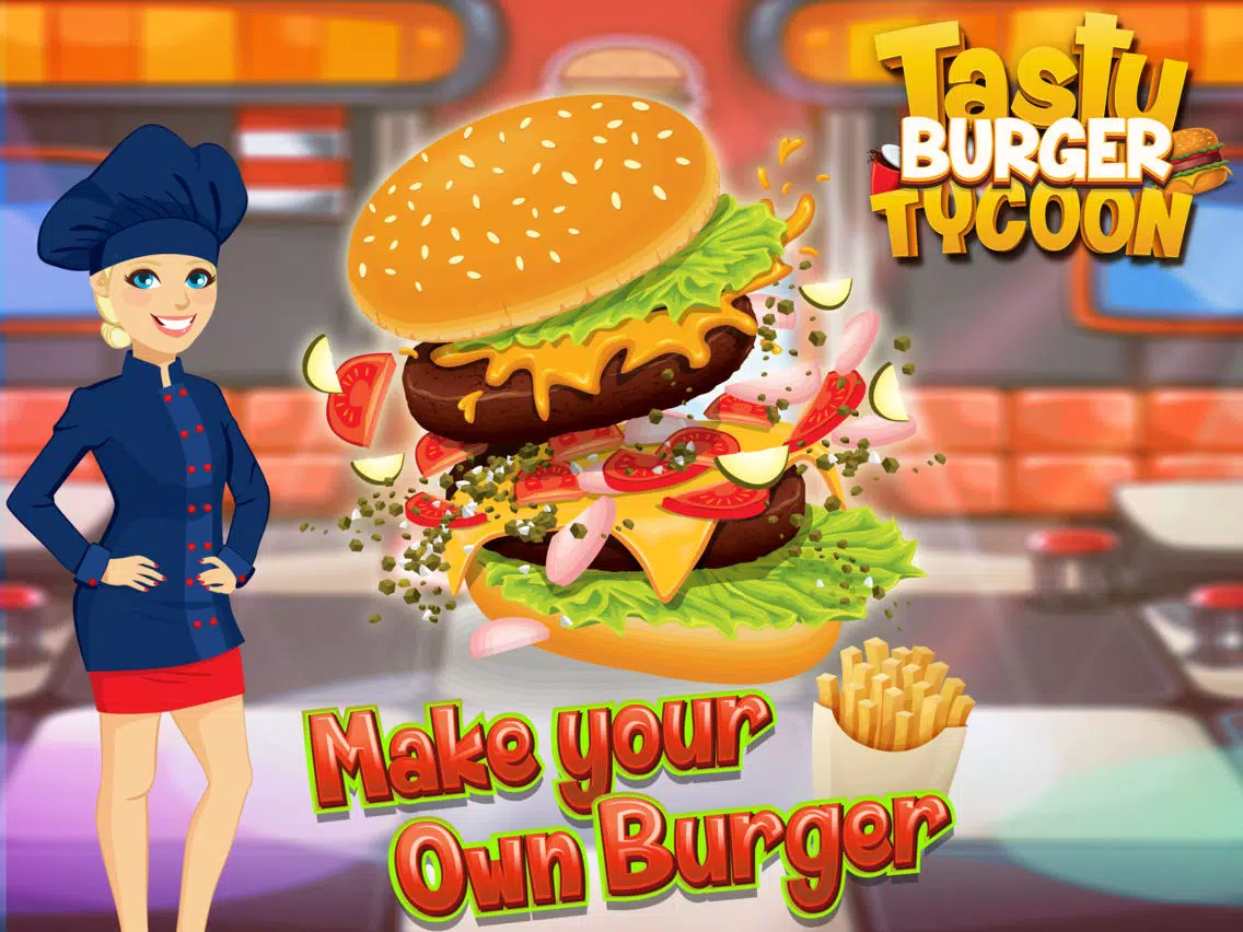 Tasty Burger Tycoon! iPad  Screenshots