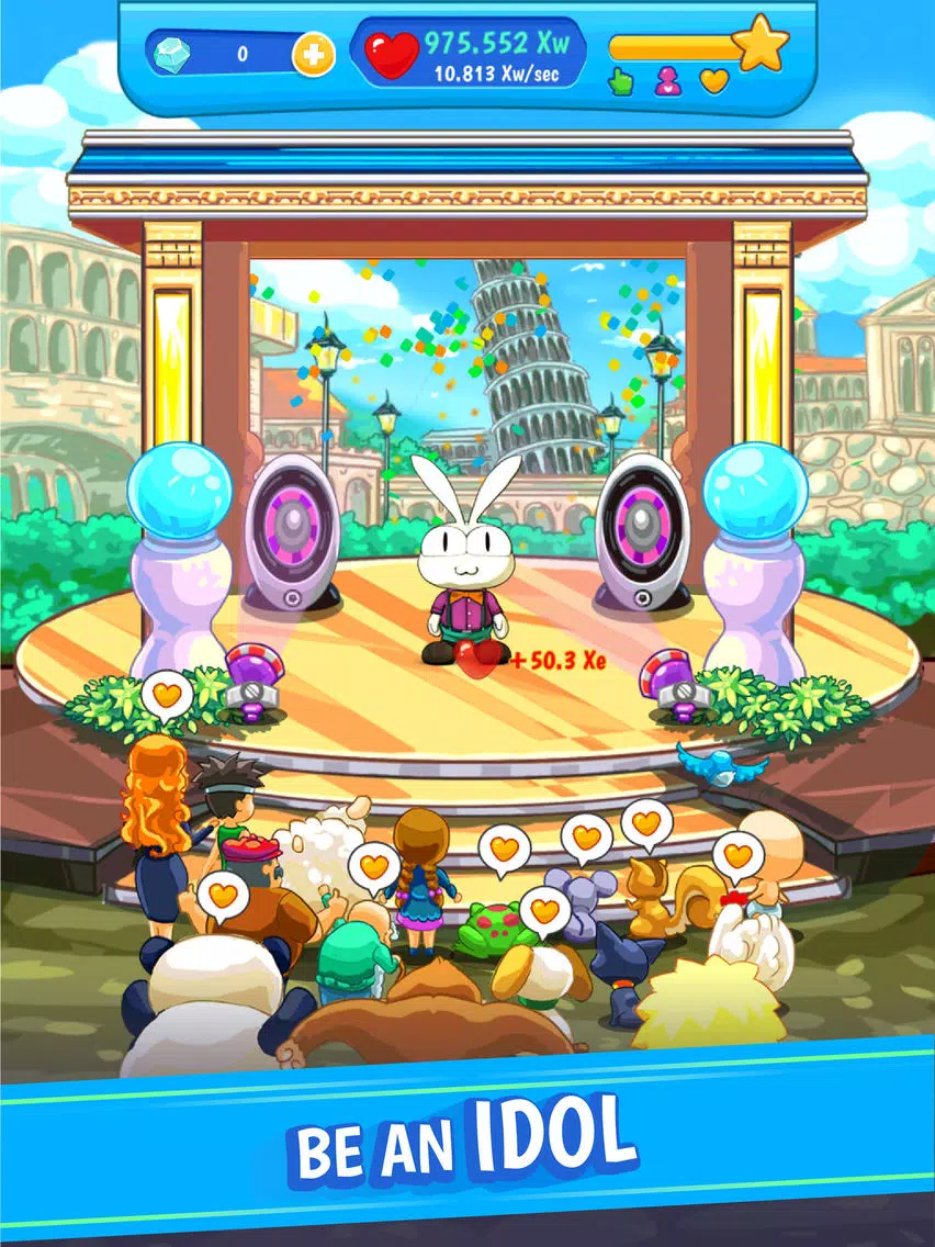 Bunbu Dance Tour: Idol Clicker iPad Screenshots