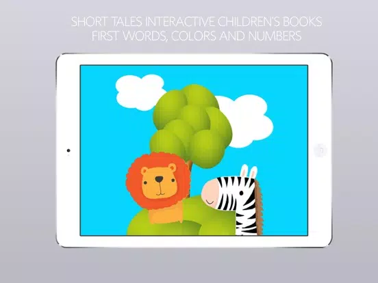 Small Stories for Kids - Short Tales Interactive Children's Books: First Words, Colors and Numbers iPad Screenshots