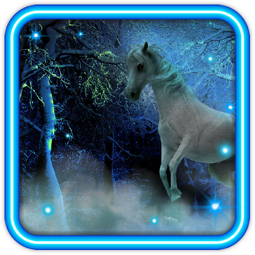 Horses Night live wallpaper