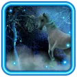 Horses Night live wallpaper