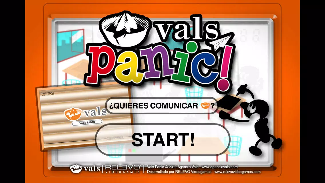 Tangkapan skrin Vals Panic