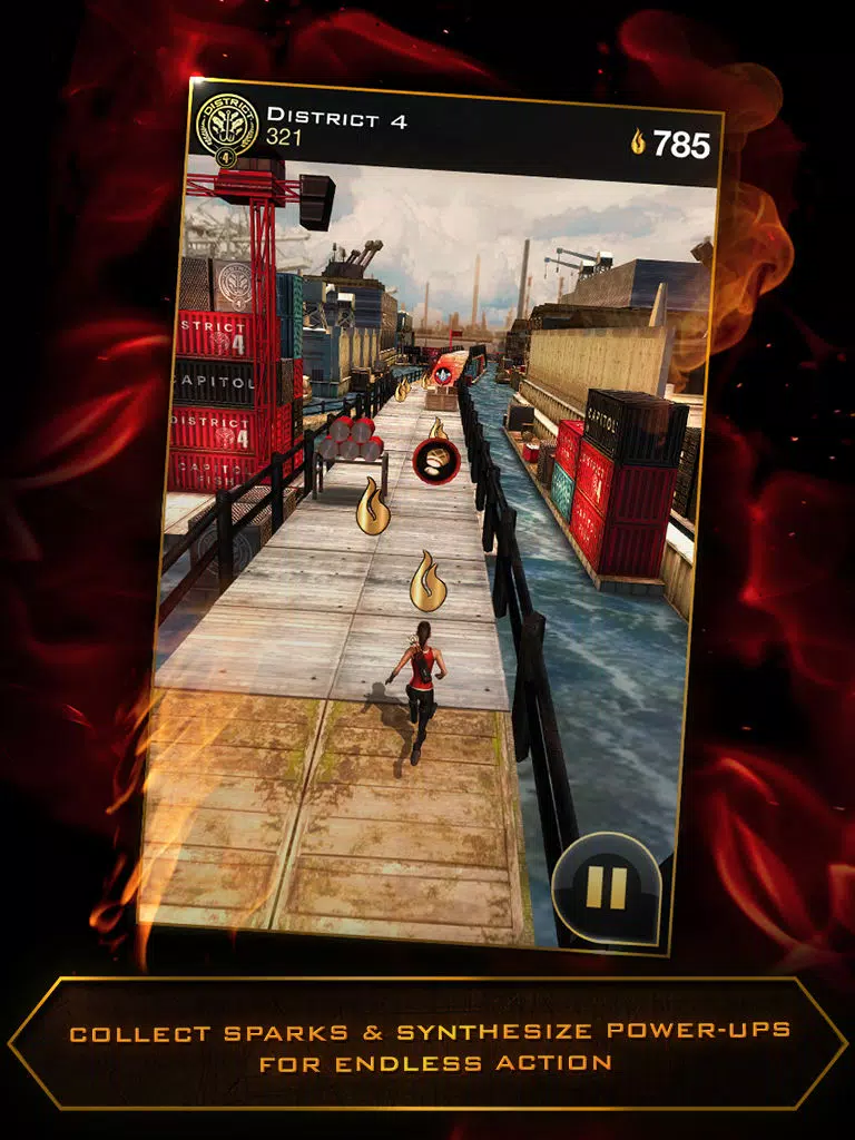 Hunger Games: Catching Fire - Panem Run iPad  Screenshots