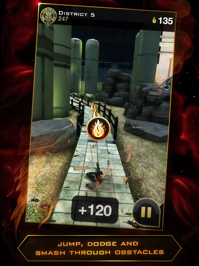 Hunger Games: Catching Fire - Panem Run iPad  Screenshots