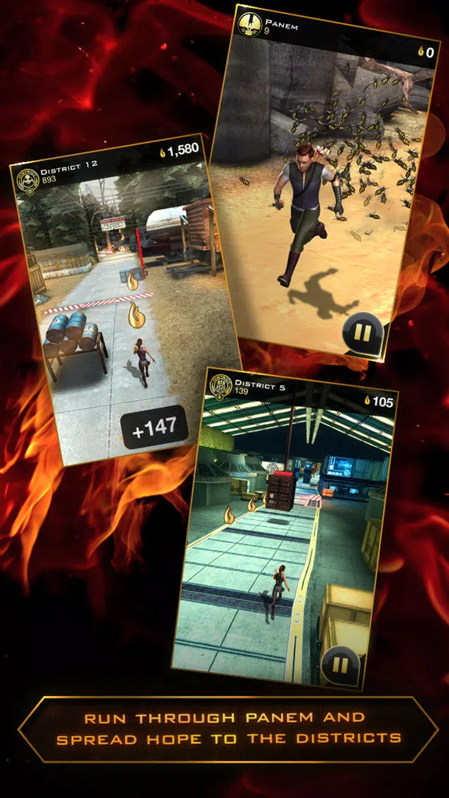 Hunger Games: Catching Fire - Panem Run Screenshots