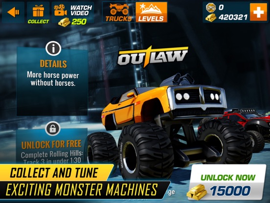 Monster Truck Xtreme Racing iPad  スクリーンショット