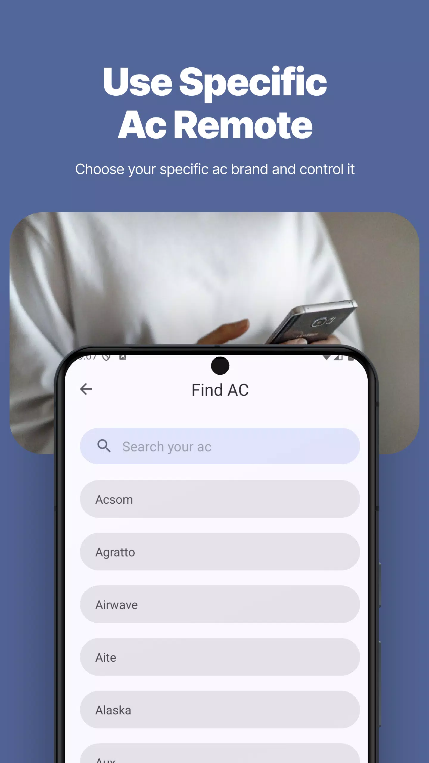 Remote for Samsung AC Screenshots
