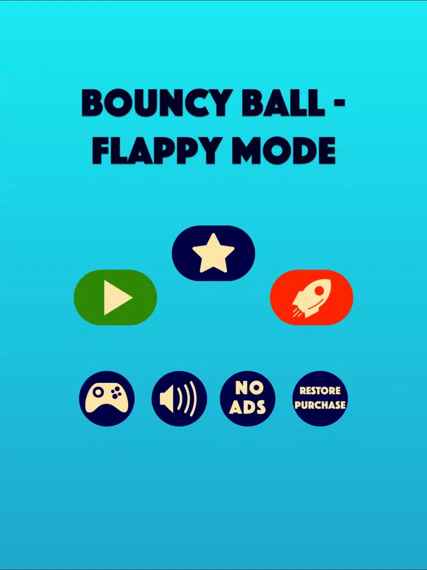 Bouncy Ball - Flappy Mode iPad  スクリーンショット