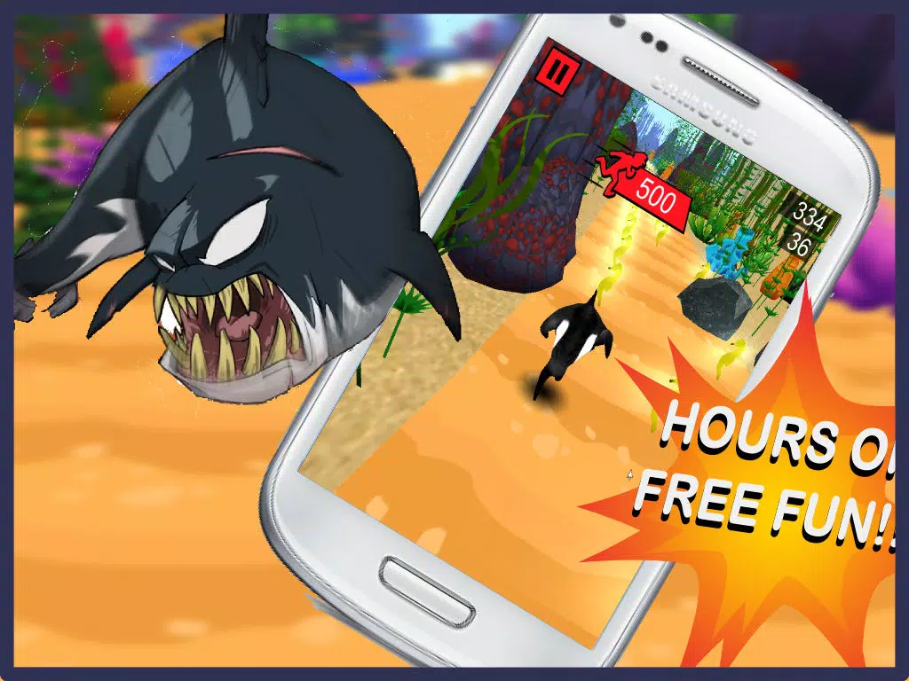 Capturas de tela do Killer Whales: Feeding Frenzy iPad 