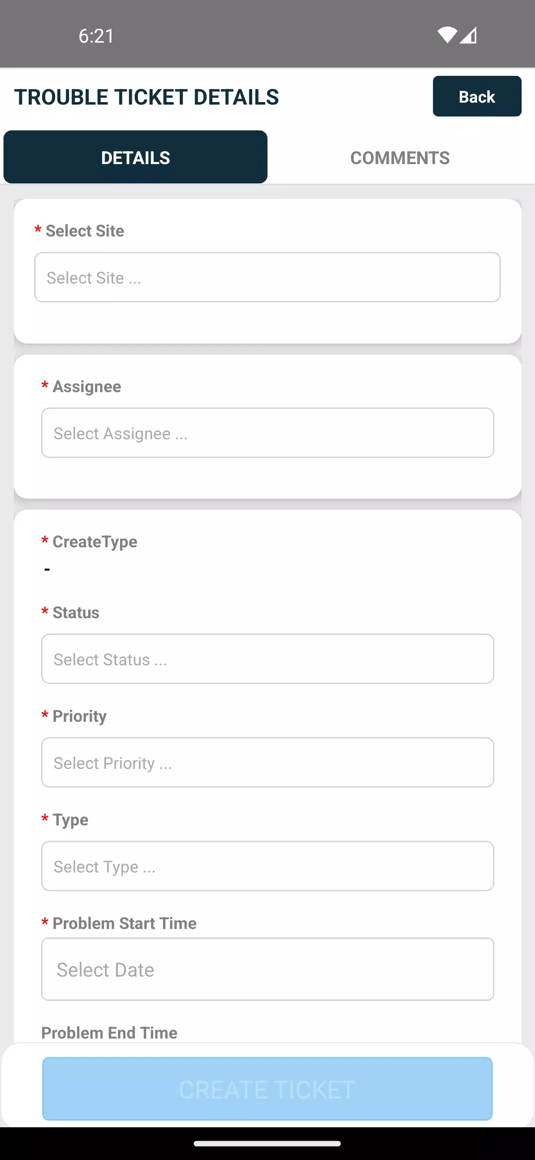 Spark-WFM Screenshots