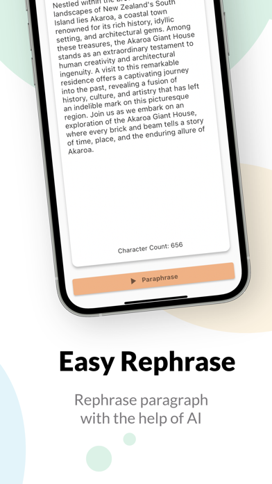 Rephrase: AI Paraphrasing Tool应用截图
